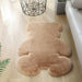 Cartoon Living Room Carpet Bear Rugs Soft -Skid Floor Area Rug Shaggy Faux Fluffy Carpet Mats