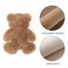 Cartoon Living Room Carpet Bear Rugs Soft -Skid Floor Area Rug Shaggy Faux Fluffy Carpet Mats
