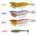 3D Hybrid Squid EGI Shrimp Lure –  Premium Fishing Jig for Squid, Octopus & Cuttlefish