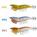 3D Hybrid Squid EGI Shrimp Lure –  Premium Fishing Jig for Squid, Octopus & Cuttlefish