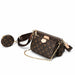 Cross Body Shoulder Bag 3 In 1 Luxury Handbag PU Leather Bags Fashion Baguette Bag For Women
