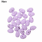 Christmas Easter Egg Decoration Artificial Stones Flower Home Party Decoration