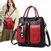 3-in-1 Women Backpacks Vintage Shoulder Bags Soft Leather Luxury Travel Backpack