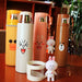 High Quality Cartoon Lovely Thermos Pretty Coffee Thermos Mug Stainless Steel Vacuum Cup Sports Water Bottle
