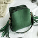 Fashion Scrub Women Bucket Bag Vintage Tassel High Quality Shoulder Bags