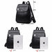 Women PU Leather Handbag Fashion Crossbody Shoulder Travel Backpack Bags