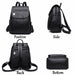 Women PU Leather Handbag Fashion Crossbody Shoulder Travel Backpack Bags