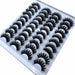 New Arrival 20 Pairs 18-25 mm 3d Mink Lashes Bulk Faux Thick Natural False Eyelashes