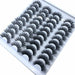 New Arrival 20 Pairs 18-25 mm 3d Mink Lashes Bulk Faux Thick Natural False Eyelashes