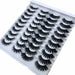 New Arrival 20 Pairs 18-25 mm 3d Mink Lashes Bulk Faux Thick Natural False Eyelashes