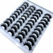 New Arrival 20 Pairs 18-25 mm 3d Mink Lashes Bulk Faux Thick Natural False Eyelashes