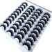 New Arrival 20 Pairs 18-25 mm 3d Mink Lashes Bulk Faux Thick Natural False Eyelashes