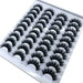 New Arrival 20 Pairs 18-25 mm 3d Mink Lashes Bulk Faux Thick Natural False Eyelashes