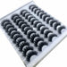 New Arrival 20 Pairs 18-25 mm 3d Mink Lashes Bulk Faux Thick Natural False Eyelashes
