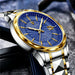 LIGE Original Brand Wrist Watches Men's Tungsten Waterproof Mechanical Watch