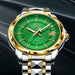 LIGE Original Brand Wrist Watches Men's Tungsten Waterproof Mechanical Watch
