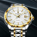 LIGE Original Brand Wrist Watches Men's Tungsten Waterproof Mechanical Watch