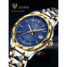 LIGE Original Brand Wrist Watches Men's Tungsten Waterproof Mechanical Watch