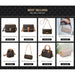 Cross Body Shoulder Bag 3 In 1 Luxury Handbag PU Leather Bags Fashion Baguette Bag For Women