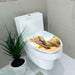 3D Toilet Sticker Decoration Wallpaper Bathroom Decor Accessories