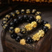 Brave Troops Beads PIXIU Bracelet Lucky Health Wealth Energy Couple Bracelets