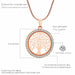 Tree Of Life Jewelry Sets Crystal Choker Necklace Adjustable Bracelet Jewellery Set
