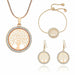 Tree Of Life Jewelry Sets Crystal Choker Necklace Adjustable Bracelet Jewellery Set