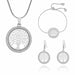 Tree Of Life Jewelry Sets Crystal Choker Necklace Adjustable Bracelet Jewellery Set