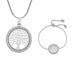 Tree Of Life Jewelry Sets Crystal Choker Necklace Adjustable Bracelet Jewellery Set