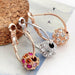 1/ 2/ 3 Pair Fashion Earrings Women Anti Cellulite Health Care Luxury Jewelry