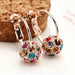 1/ 2/ 3 Pair Fashion Earrings Women Anti Cellulite Health Care Luxury Jewelry