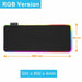 RGB Mouse Pad Large Backlit Gaming Mouse Pads LED Gamer Carpet Desk Mat