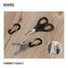 6Pcs Fishing CC1 Steel Small Carabiner Clips Outdoor Camping Multi Tool Fishing Acessories