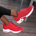 Women Running Shoes Breathable Casual Outdoor Light Weight Sports Shoes Casual Sneakers