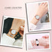 Women Fashion Casual Leather Belt Watches Ladies' Small Dial Quartz Wristwatches