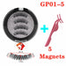 Magnetic Eyelashes Handmade Makeup Mink Eyelashes Extended False Eyelashes With Applicator