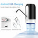 Water Bottle Pump USB Charging Automatic Electric Water Dispenser Pump Bottle