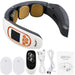 4D Smart Electric Neck Back Pulse Massager Wireless Heat Cervical Vertebra Relax Pain Relief Tools