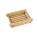 Wooden Natural Bamboo Soap Dishes Tray Portable Bathroom Soap Container