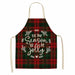 Christmas Apron Home Kitchen Accessories New Year Christmas Cooking Gifts