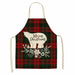 Christmas Apron Home Kitchen Accessories New Year Christmas Cooking Gifts