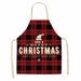 Christmas Apron Home Kitchen Accessories New Year Christmas Cooking Gifts