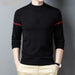 Men Sweater Clothing Knitwear Warm Pullover Striped Fashion Casual O-Neck Pullover