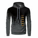 2 Pieces Sets Tracksuit Men Hooded Sweatshirt+Pants Pullover Hoodie Sportswear