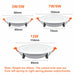 Driverless LED Recessed 2-in-1 3W 5W 7W 9W 12W AC220V LED Ceiling Spot Light