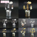 Metal Candle Stand Christmas New Year Decor Ornaments for Home