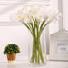 10Pcs High-Quality Real Touch Artificial Calla Lily Flower Bouquet Home Wedding Decoration
