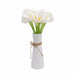 10Pcs High-Quality Real Touch Artificial Calla Lily Flower Bouquet Home Wedding Decoration