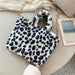New Fashion Shoulder Bag Leopard Pattern Soft Fur Plush Handbags