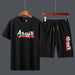 Men's Tracksuit Sportswear Two Piece Set T Shirt Shorts Sports Clothing
